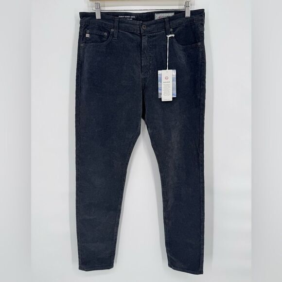 AG‎ Jeans Farrah High Waist Skinny Jeans Gray Wash Sz 32 NWT - Picture 7 of 12